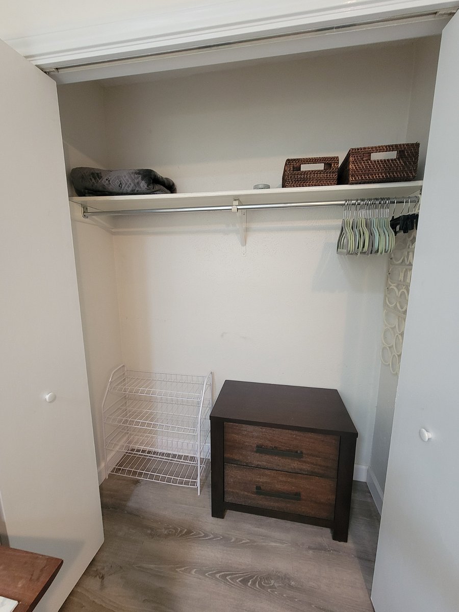 Office/Twin room closet