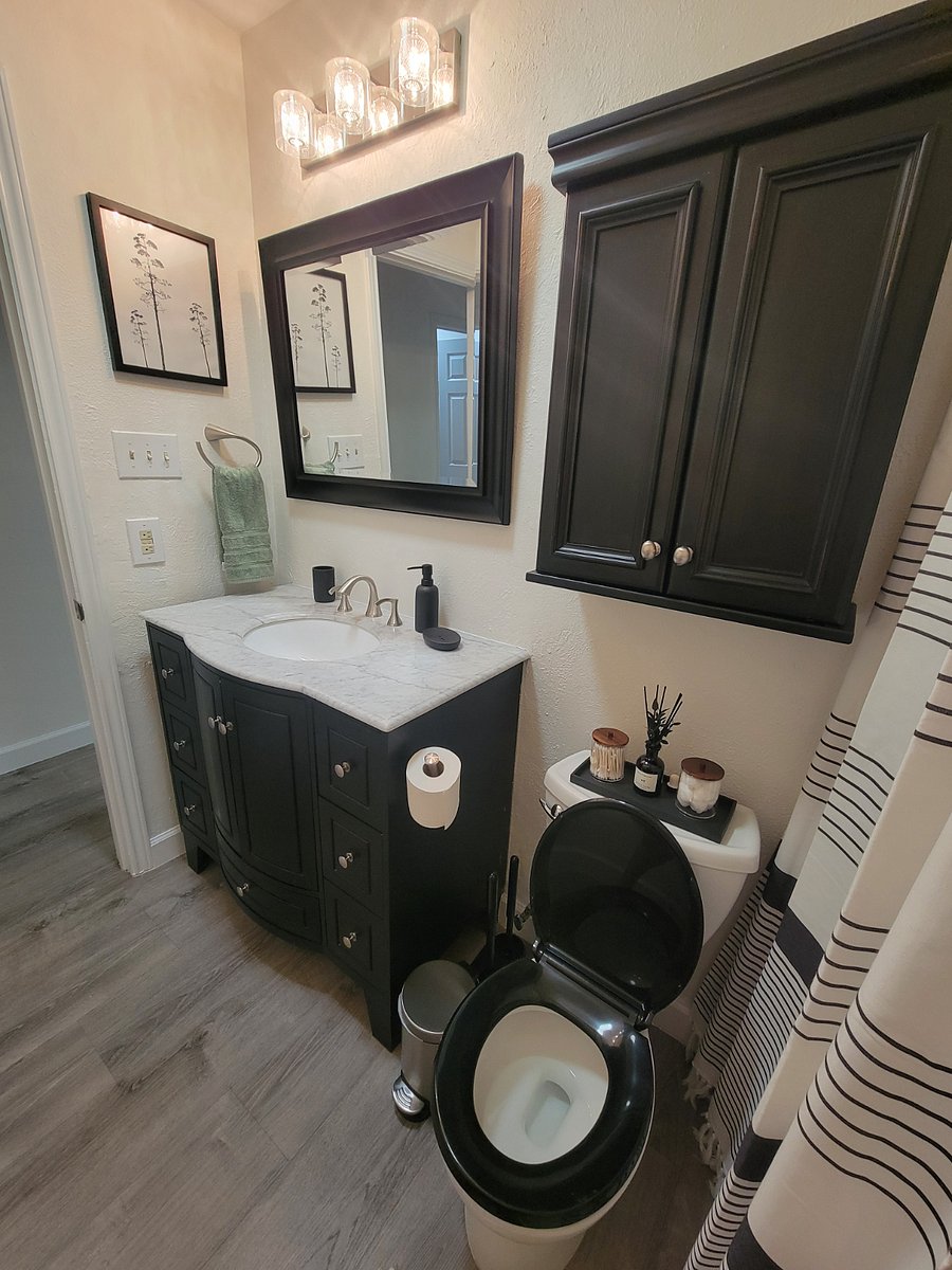 Hallway bathroom