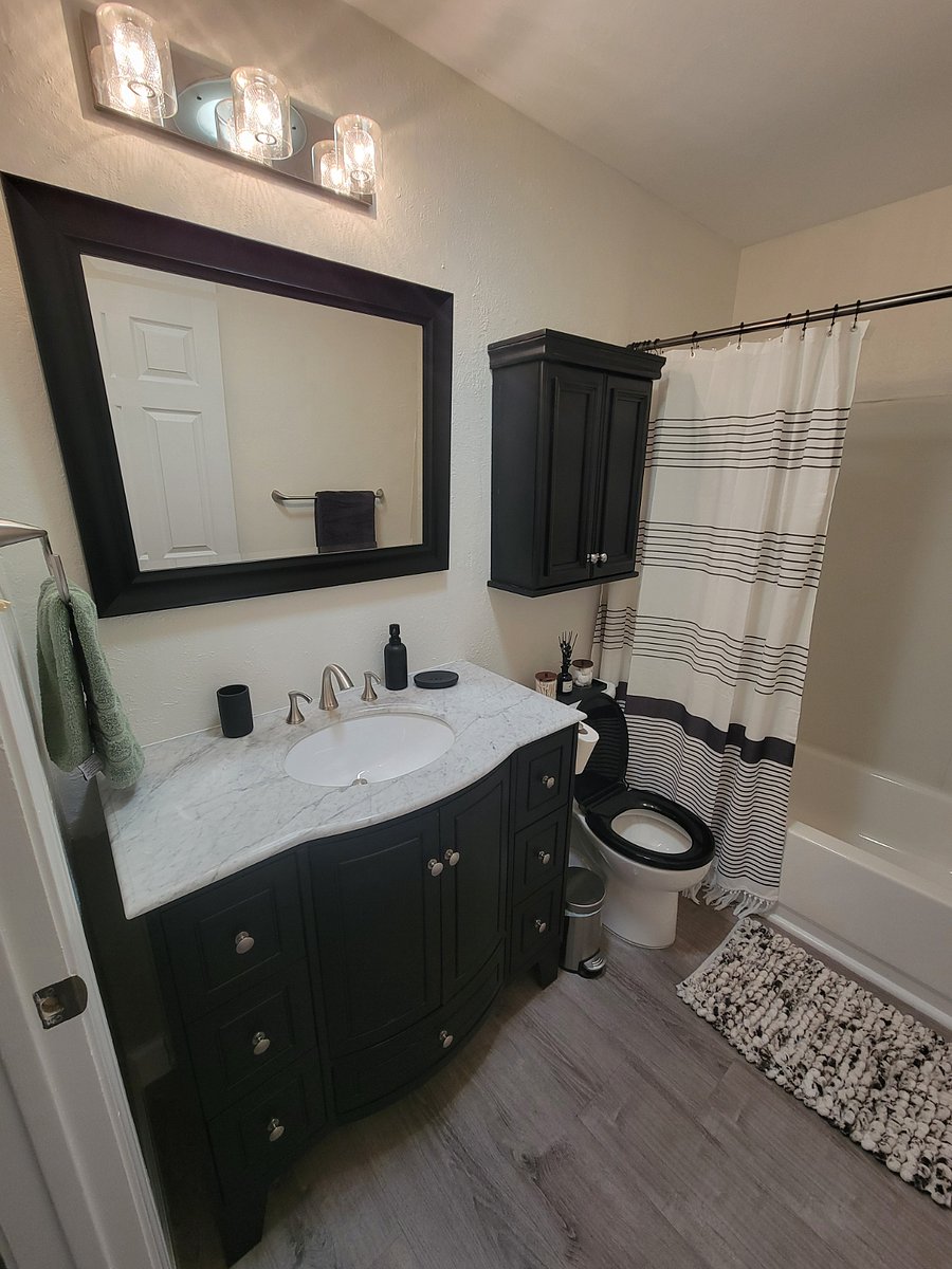 Hallway bathroom