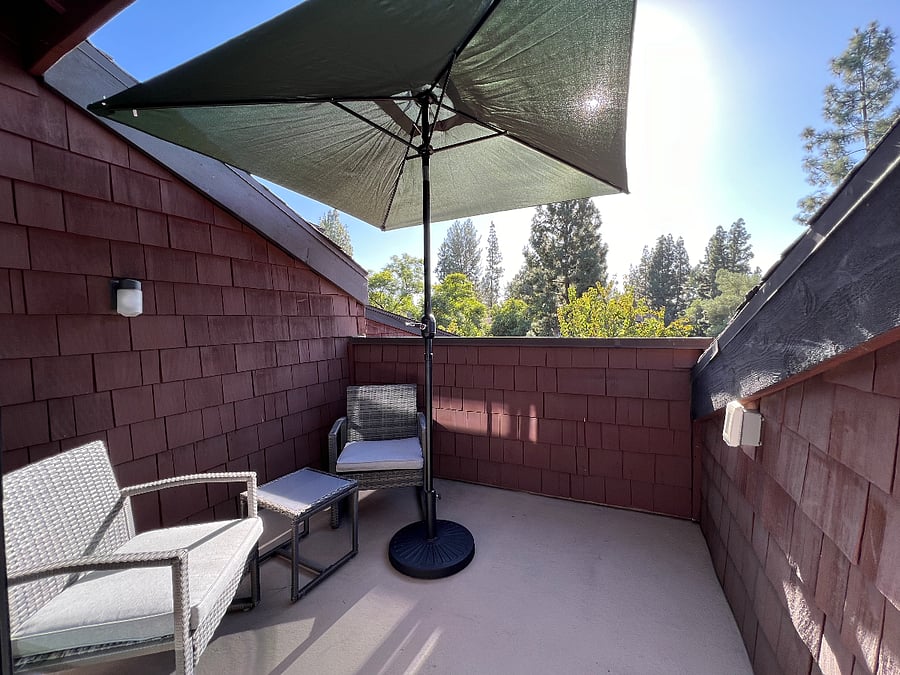 Second Floor Outdoor Balcony 