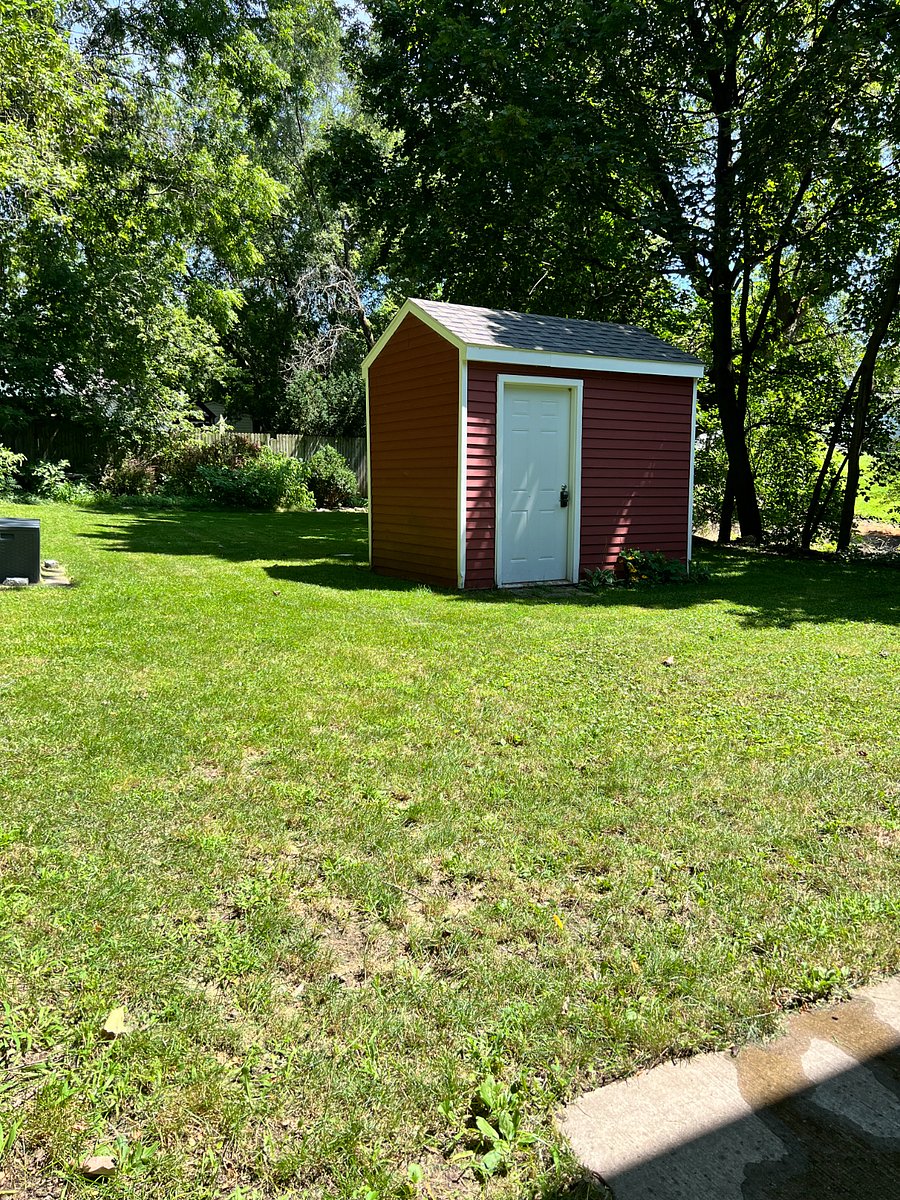 Large backyard for playing or lounging.