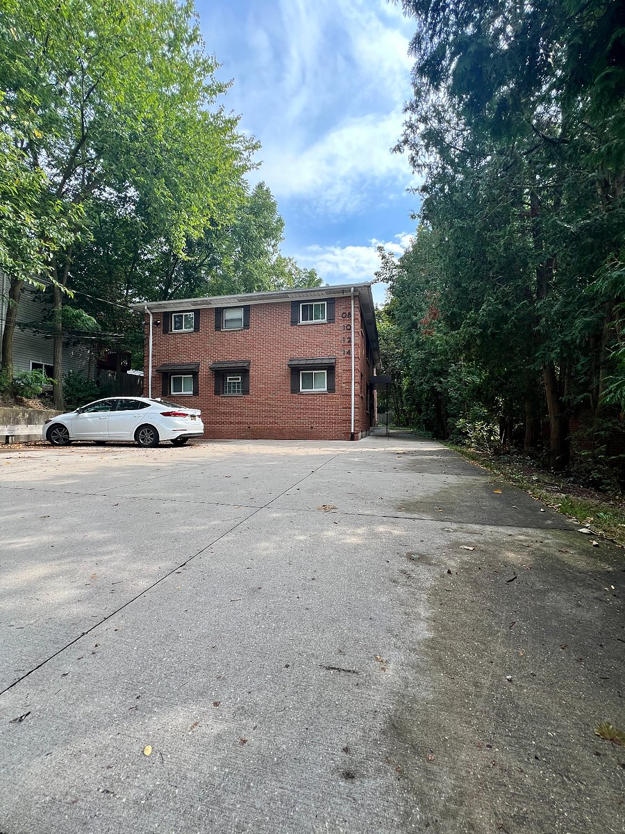 View from the curb.
