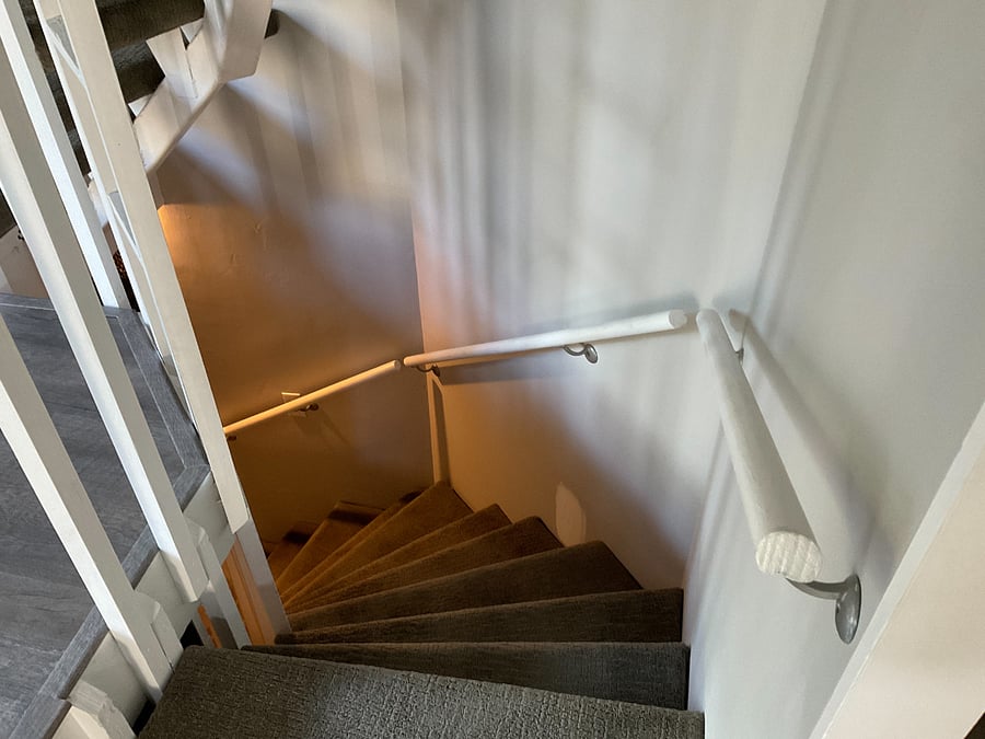 2nd Floor View of Stairway to the 1st Floor 