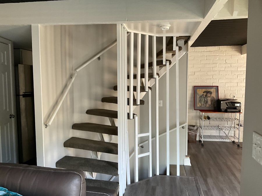 1st Floor View of Stairway to the 2nd Floor 