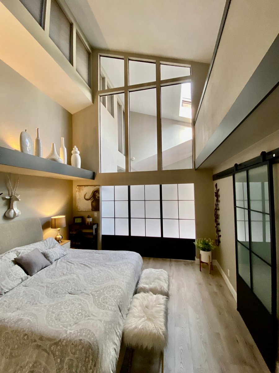 Master suite 1 with triple sliding doors