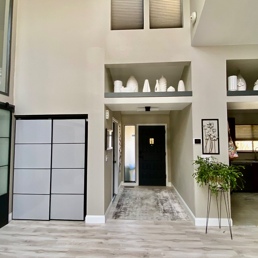 Looking toward front door