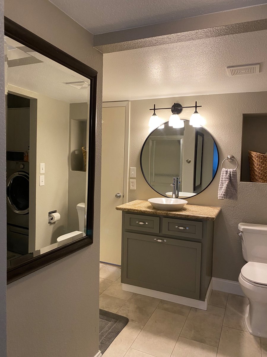 On suite bathroom from master suite 1