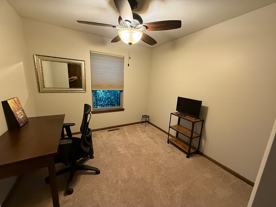 Upstairs office