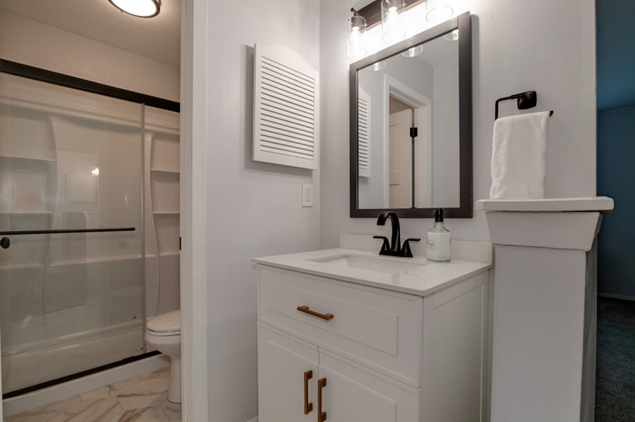 Master bathroom