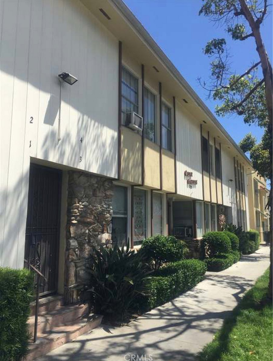 Front of the complex