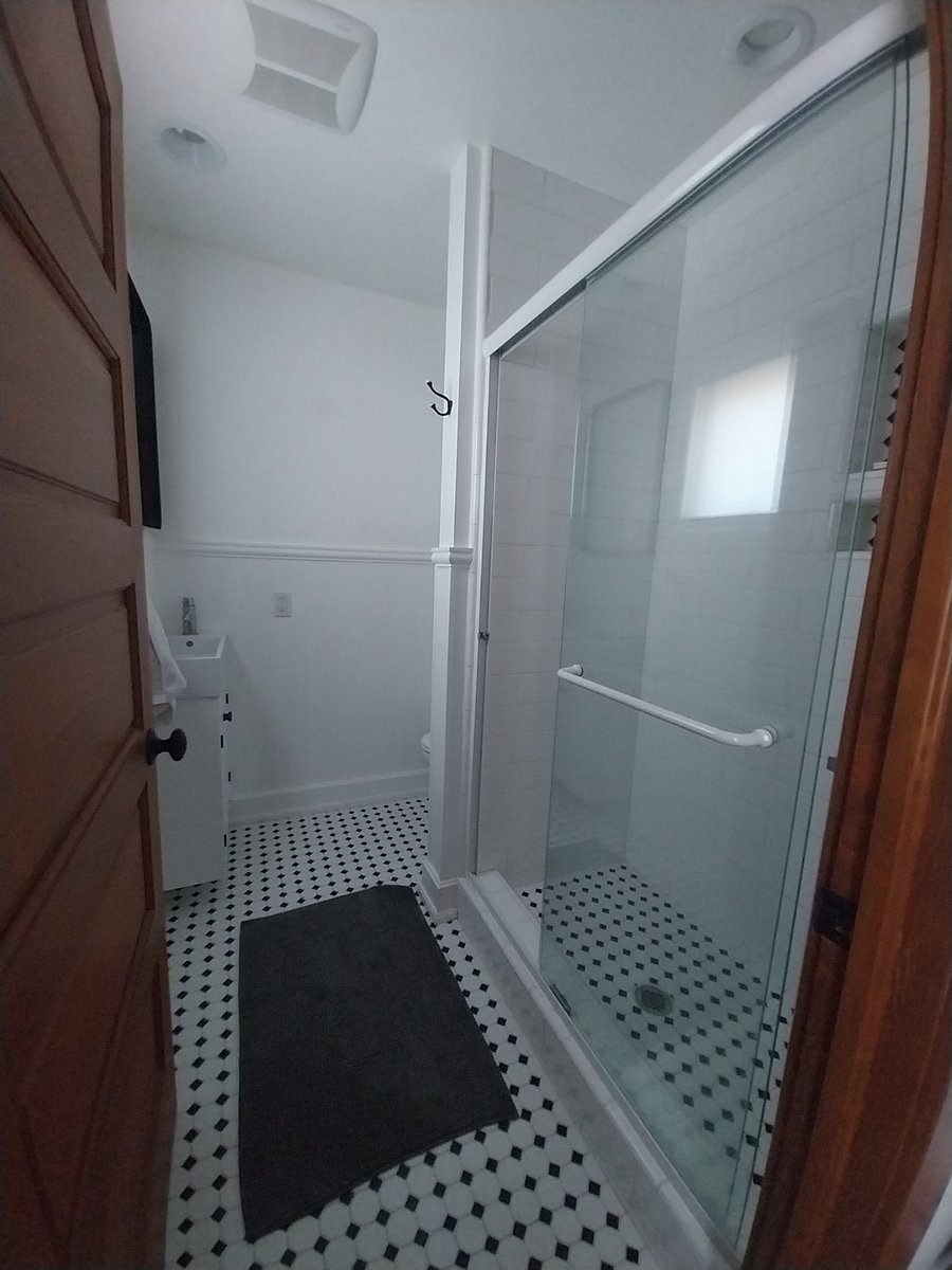 Bathroom large shower