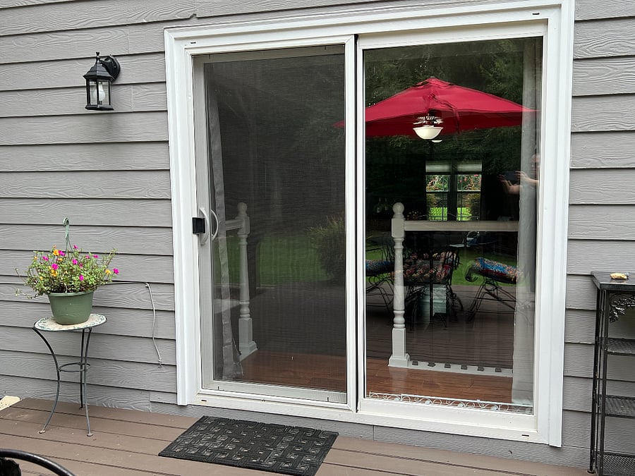 Your private entrance in the rear of the house.