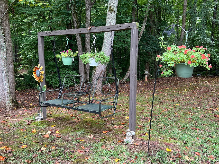 Sit and swing a spell.