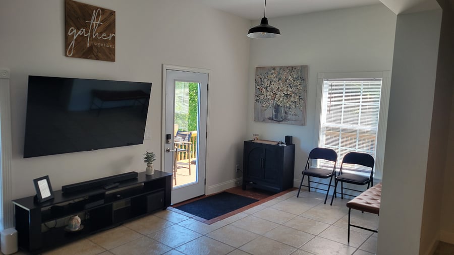 Den/Sunroom Shared Space