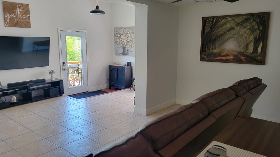 Den/Sunroom Shared Space