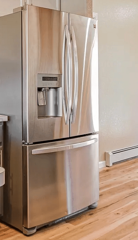 Large personal refrigerator.