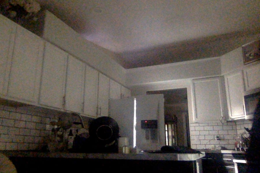LIGHTER KITCHEN WITHIN EVENING.