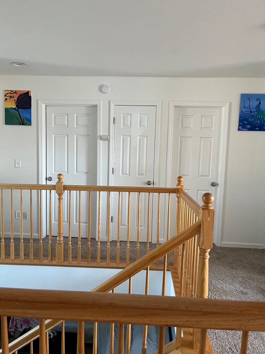 LEFT SIDE LAUNDARY, RIGHT SIDE BATHROOM