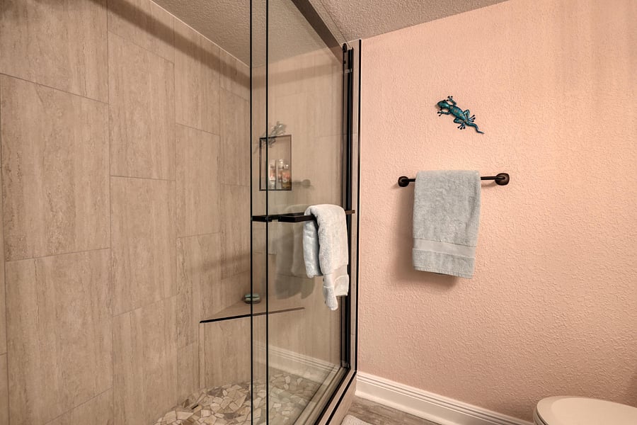 Walk in shower