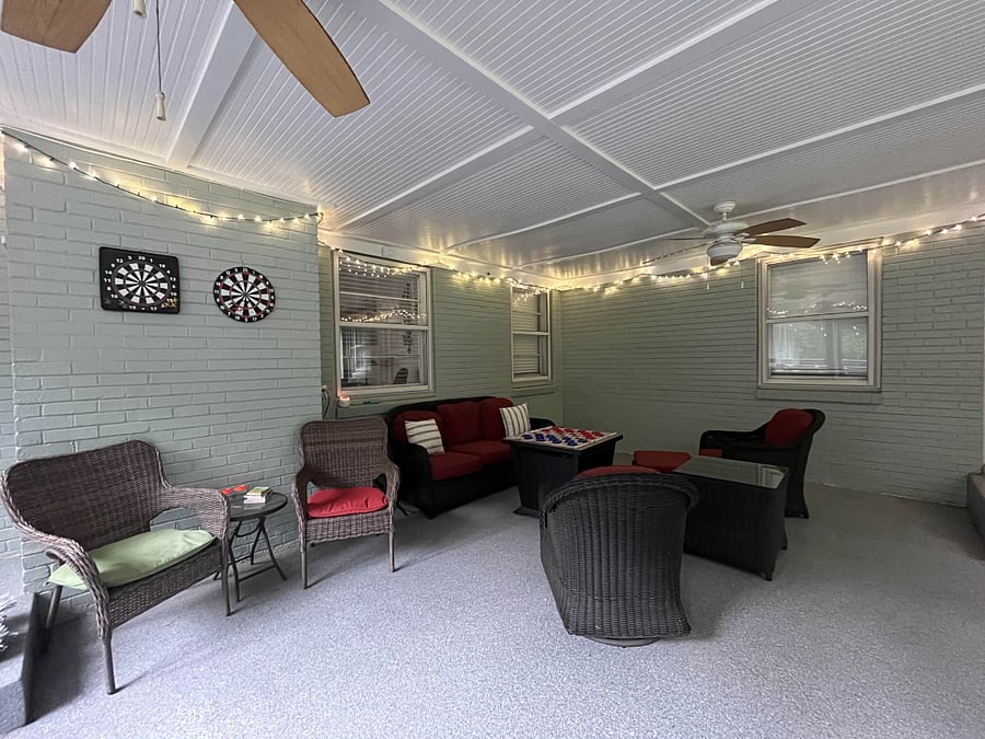 The quiet and comfy outdoor getaway.  
