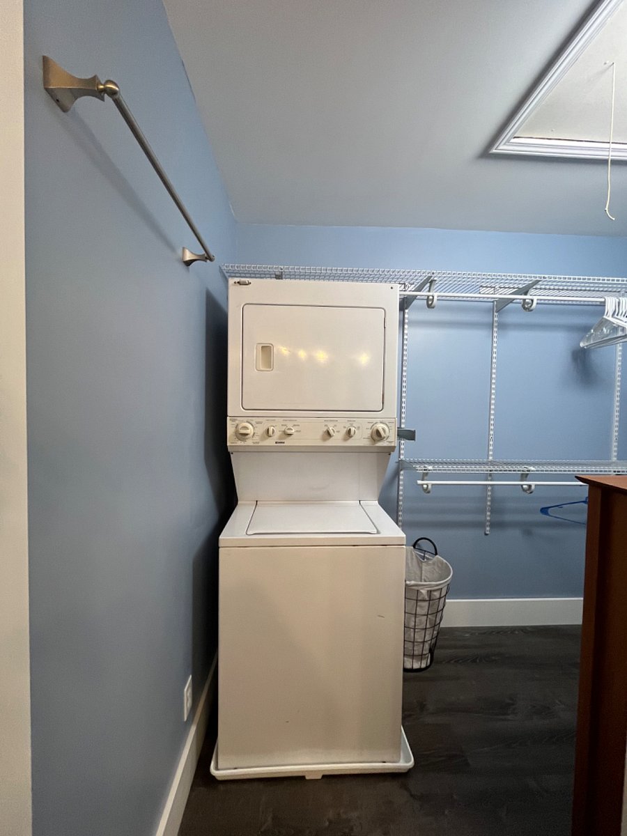 A washer dryer combo for your personal private use.