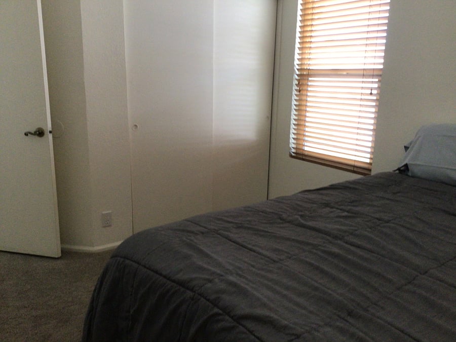 Bedroom on left