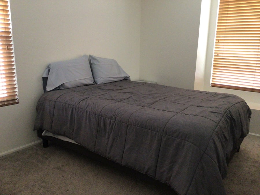 Bedroom on left