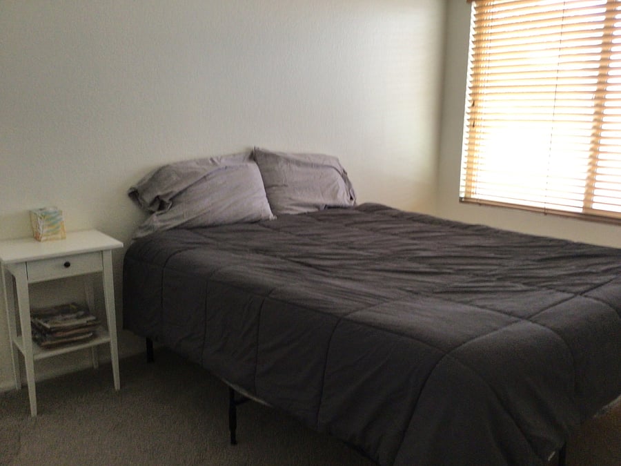 Bedroom on right