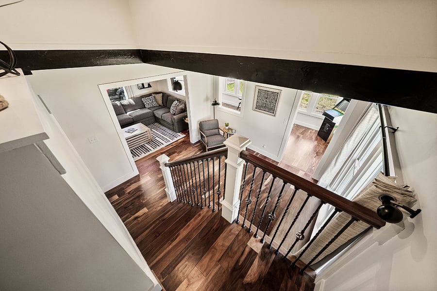 Stairs/reading nook