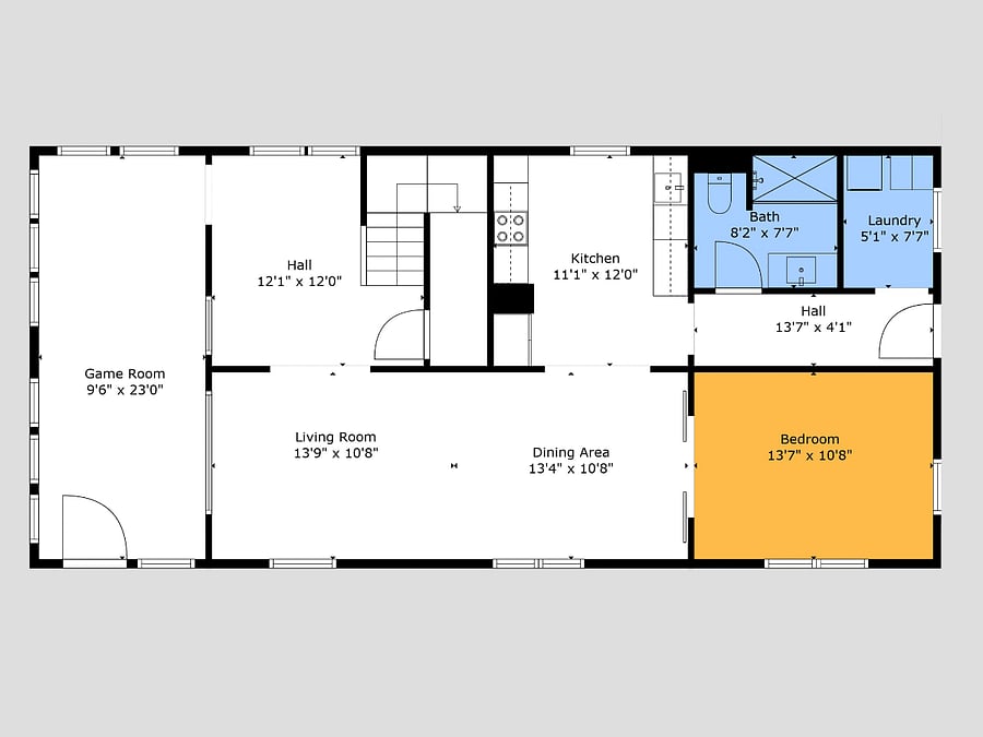 Floor plan - 1st floor