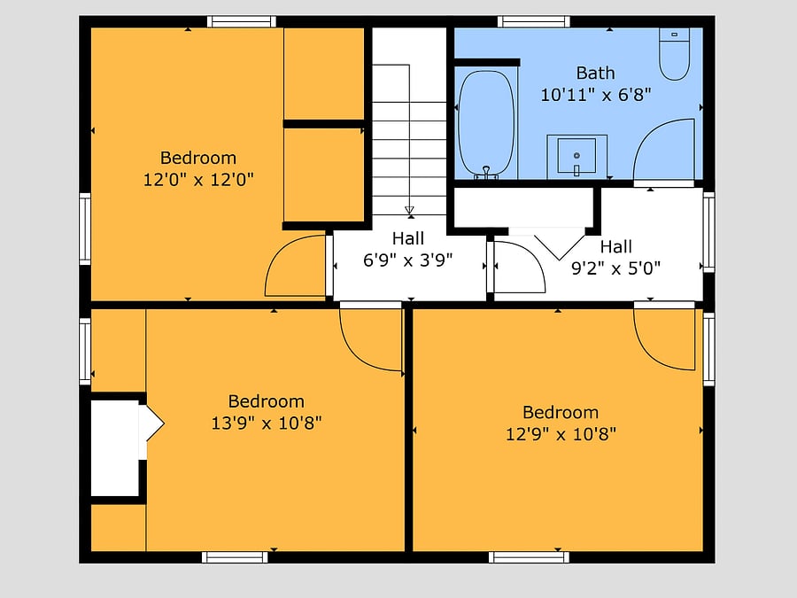 Floor plan - 2nd floor