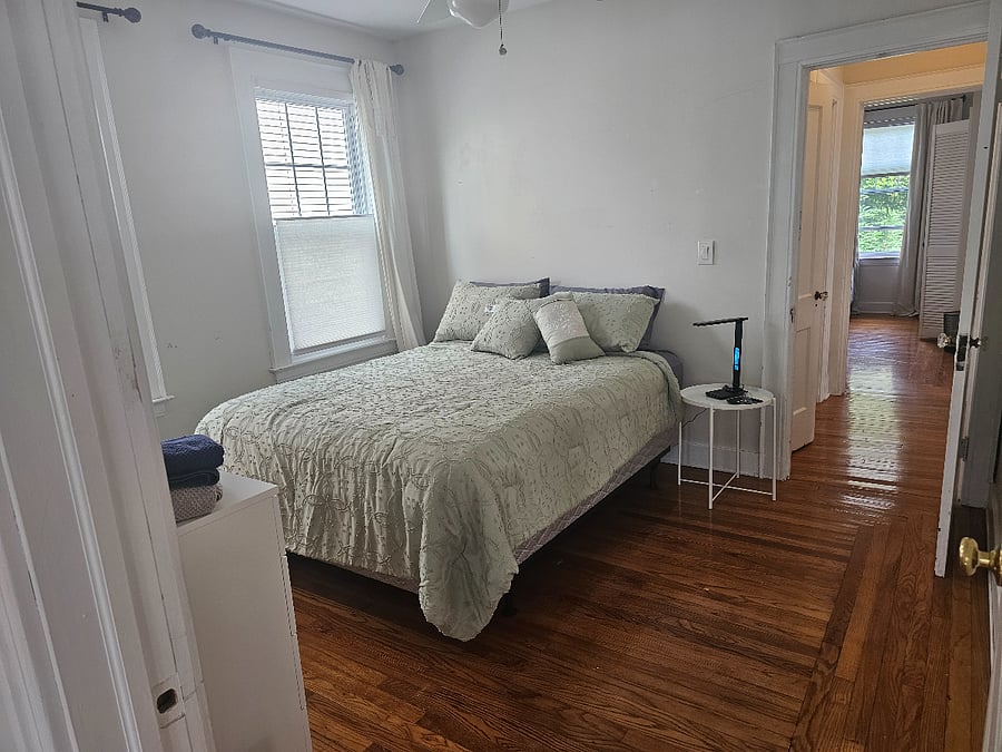 Bedroom 1 with walk-in closet