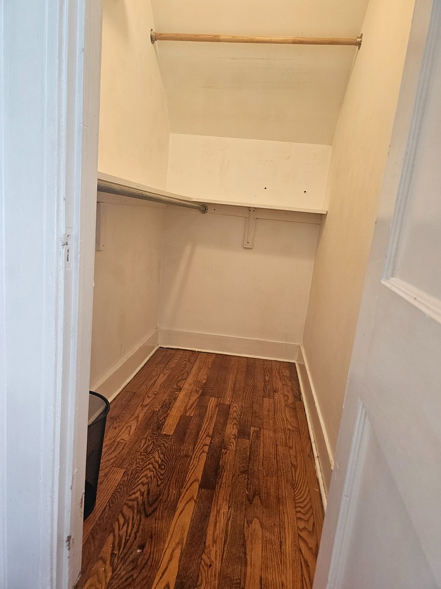 Bedroom 1 with walk-in closet