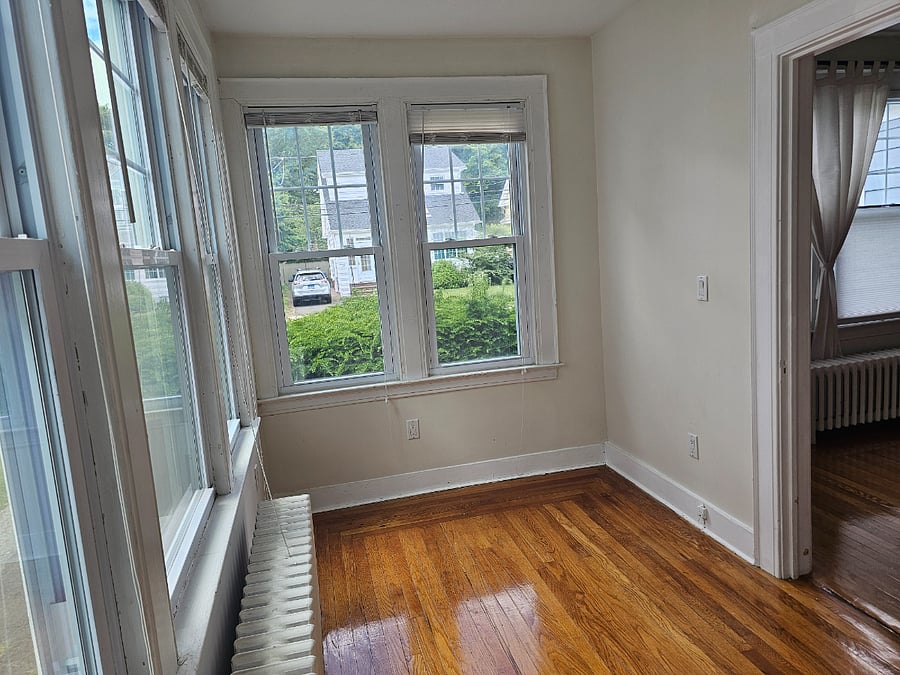 Office/Meditation Room. Standing desk and lounge chair will be added to this space.