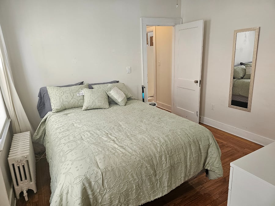 Bedroom 1 with walk-in closet