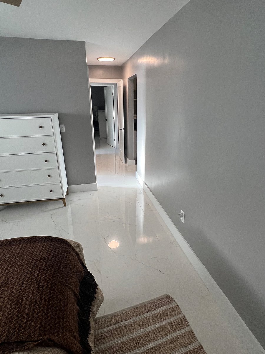 Master Bedroom Hallway to Bathroom, Walk-in Closet