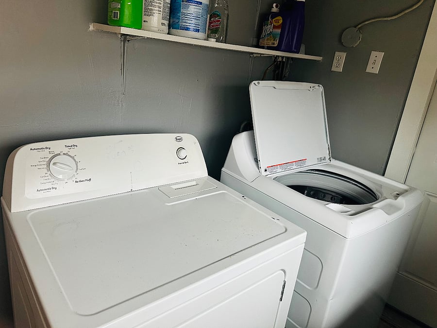 The laundry room!