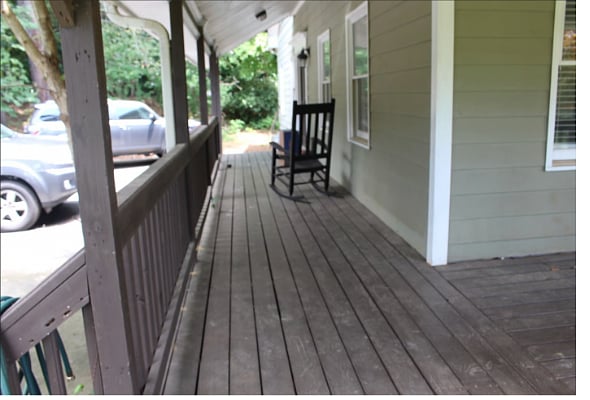 Wrap around porch