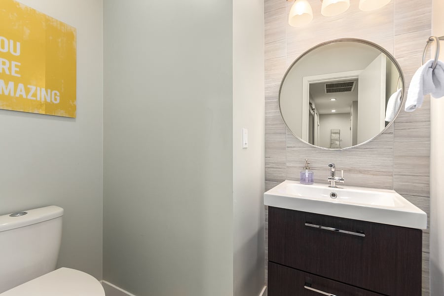 Half bathroom
