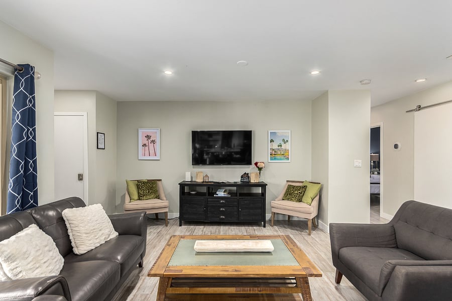 [Living area] 50" smart TV
