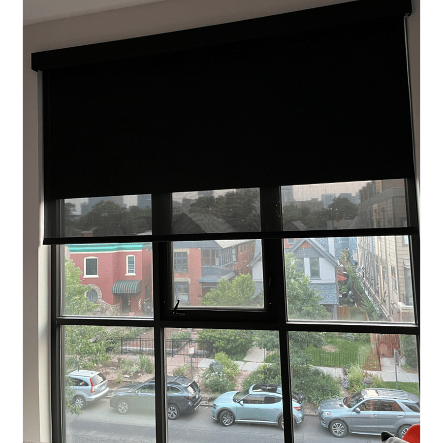 light filtering and black out shade