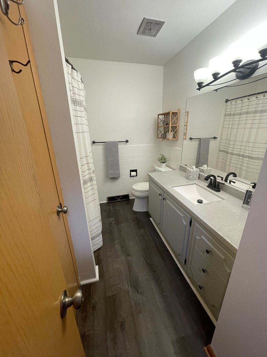 Full bath with tub & shower