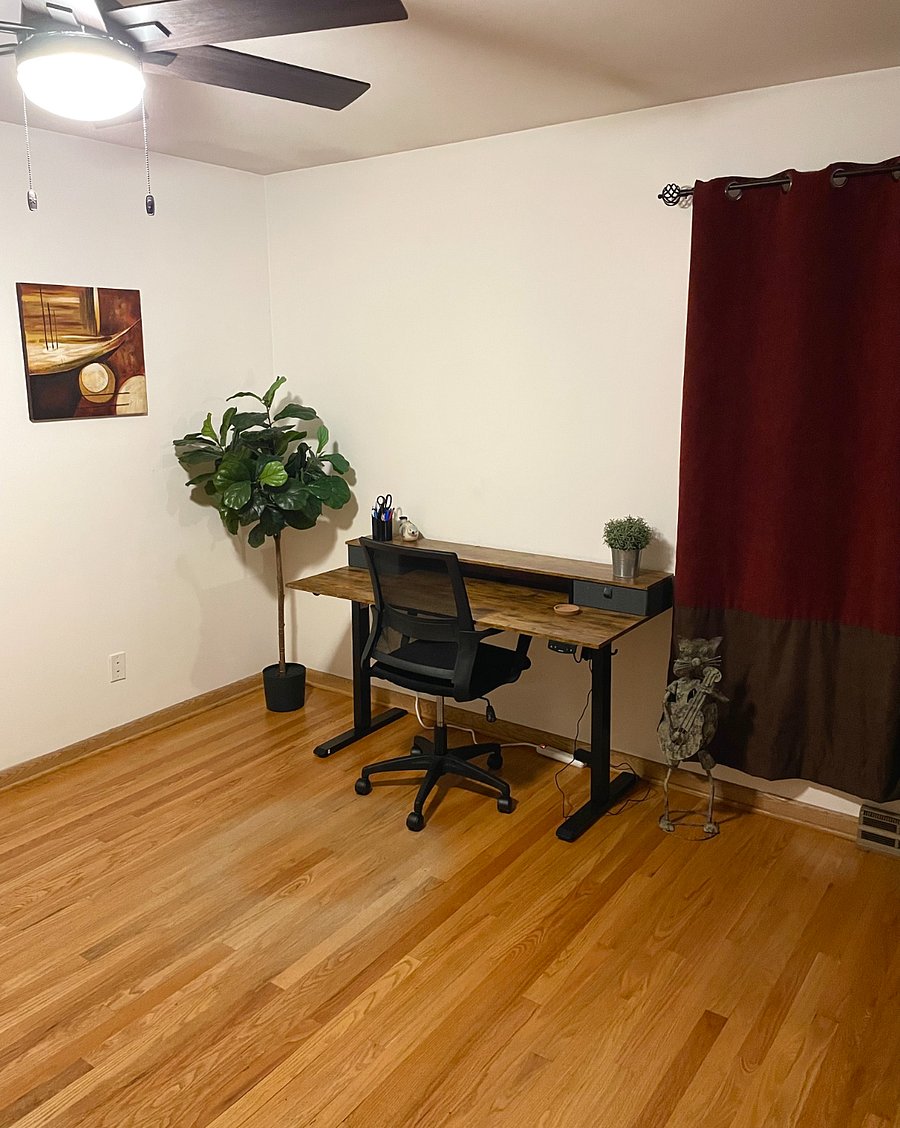 Sit / Stand Desk available for use in living room