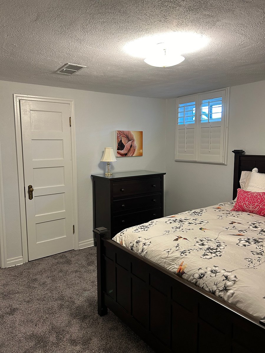 East bedroom with closet