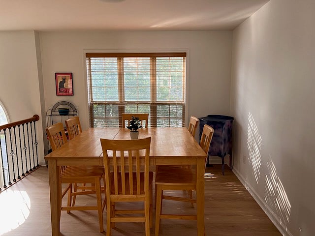 Dining room with seating for six