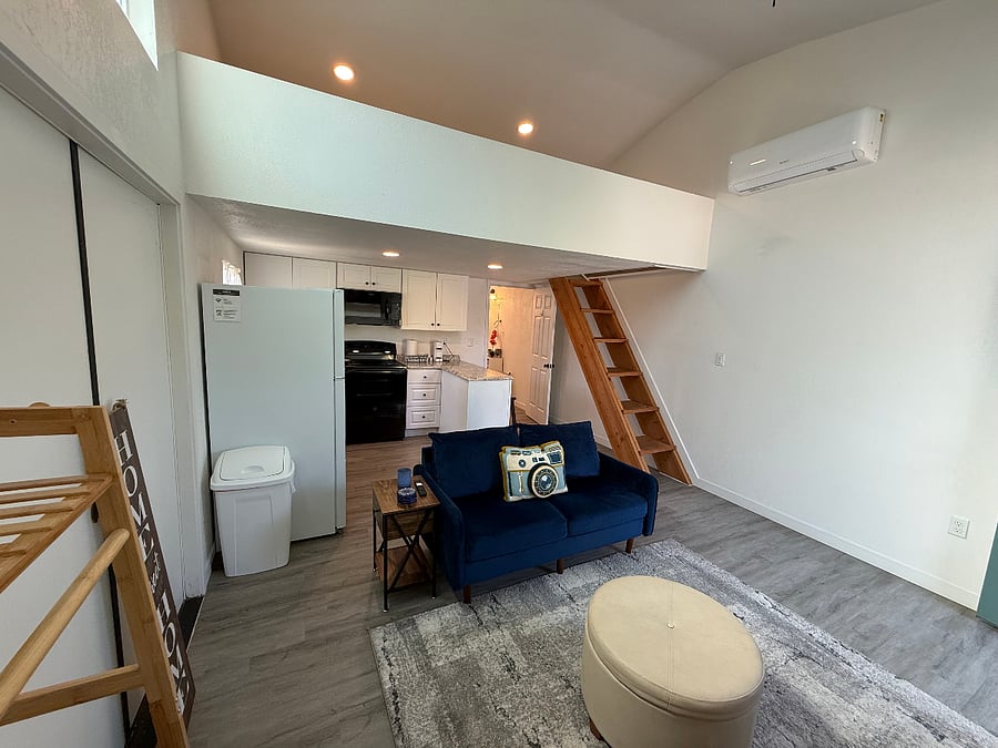 Poolside Loft-Suite (1A)- Living Room