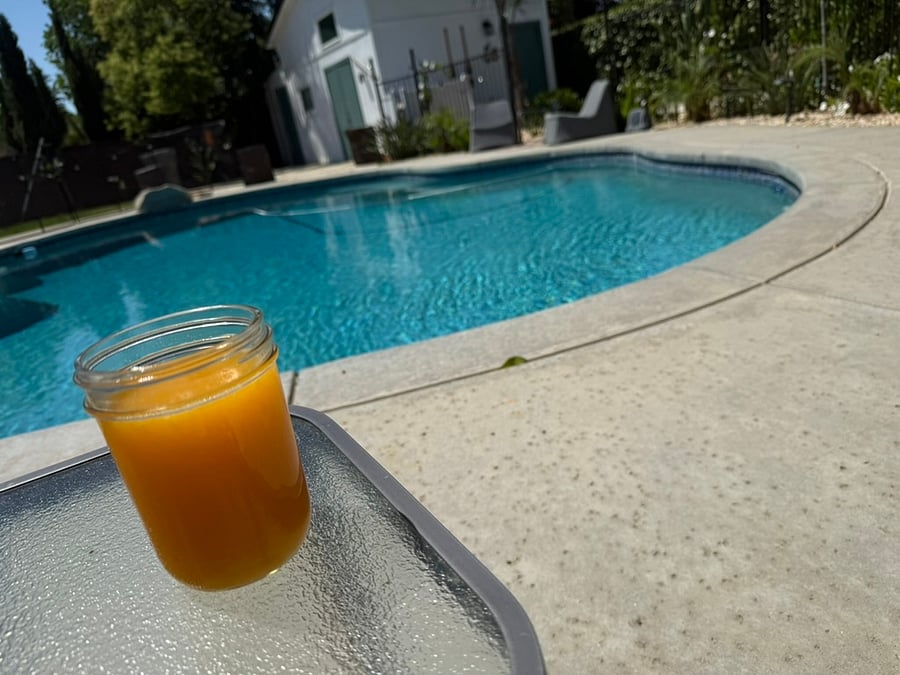 Fresh Squeezed Orange Juice Daily!