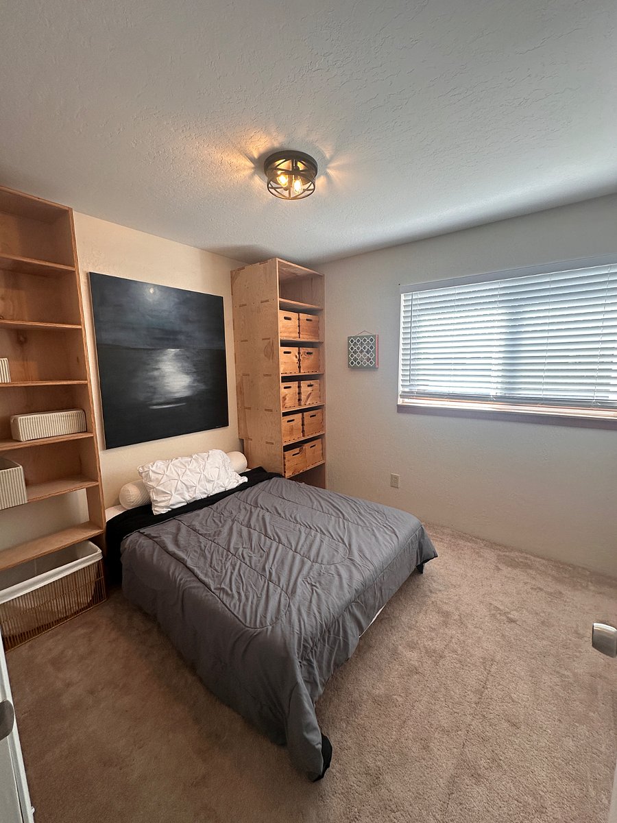 Second Bedroom with closet and built in organizer