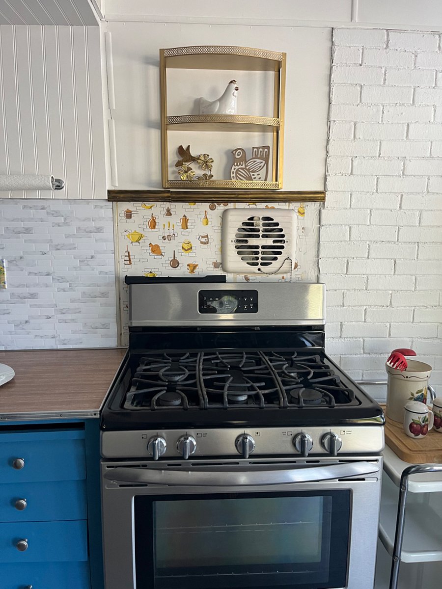 4 burner propane gas cook range