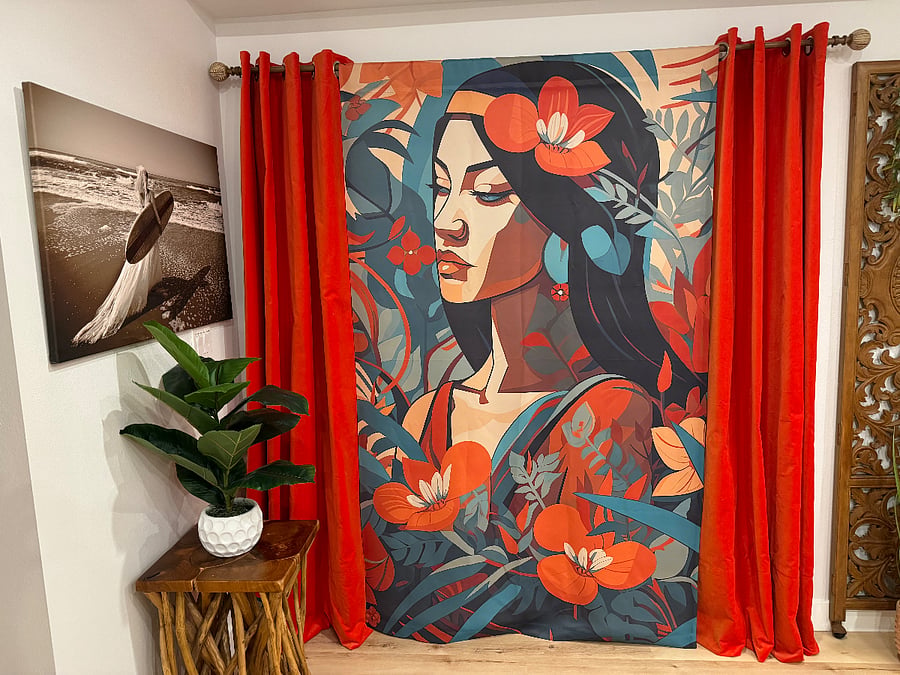 Hawaiian Goddess Pele - Goddess of Volcanos and Fire - a spiritual presence deserving of deep respect.
